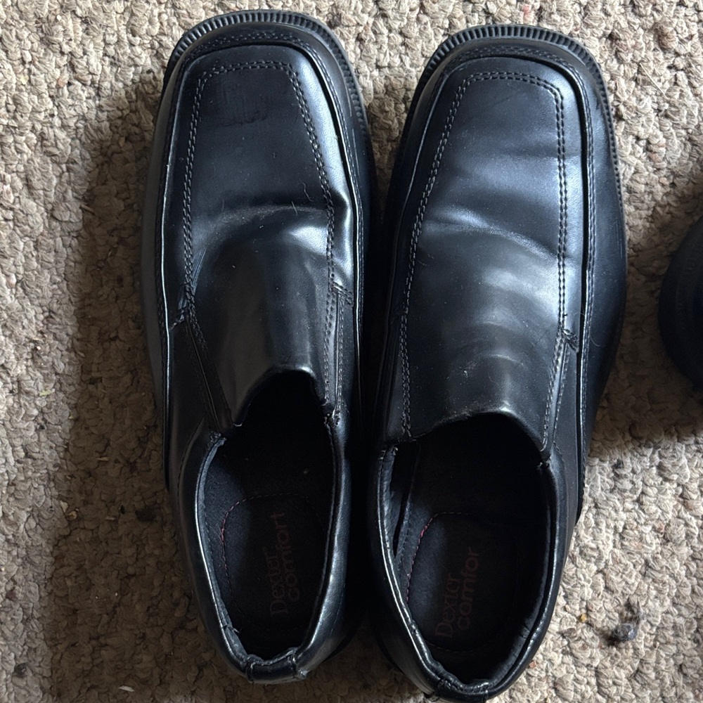 Dockers Men's Black Leather Loafers